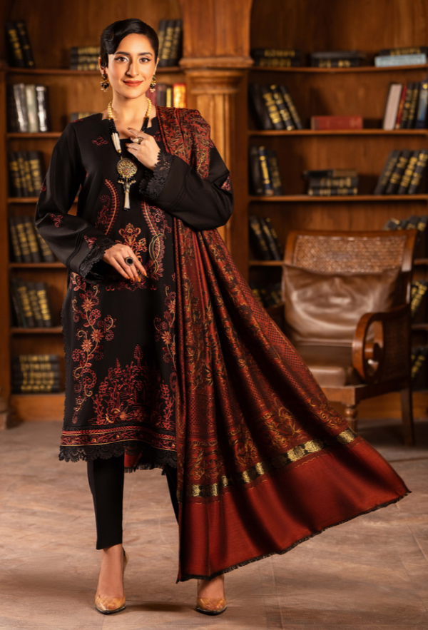 Humdum | Aaima 25 | D08 - Ladies Clothes - Maria Faisal