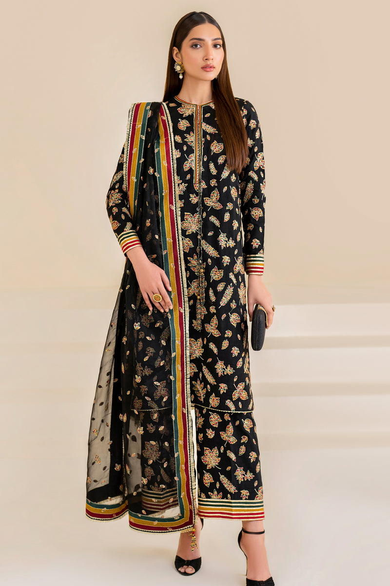 Jazmin | Formals Collection | Raw Silk UR-7023 - Ladies Clothes - Maria Faisal