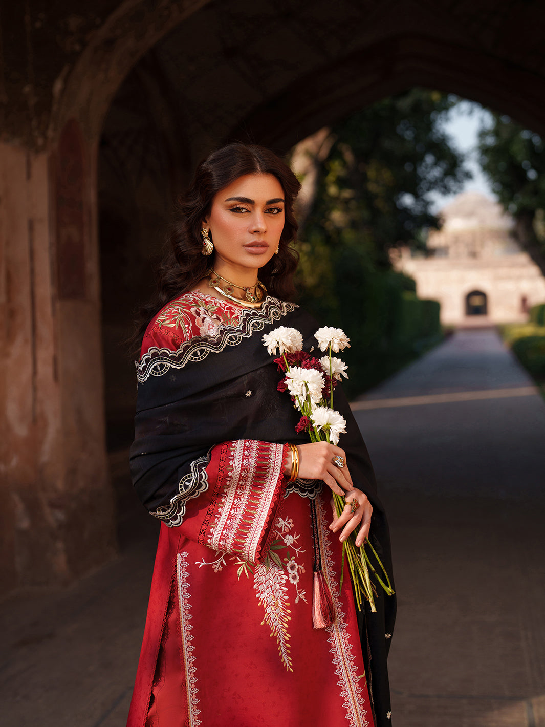 Binilyas | Suroor Eid Pret 26 | 241-B - Luxury Dress - available at Maria Faisal in UK and USA.