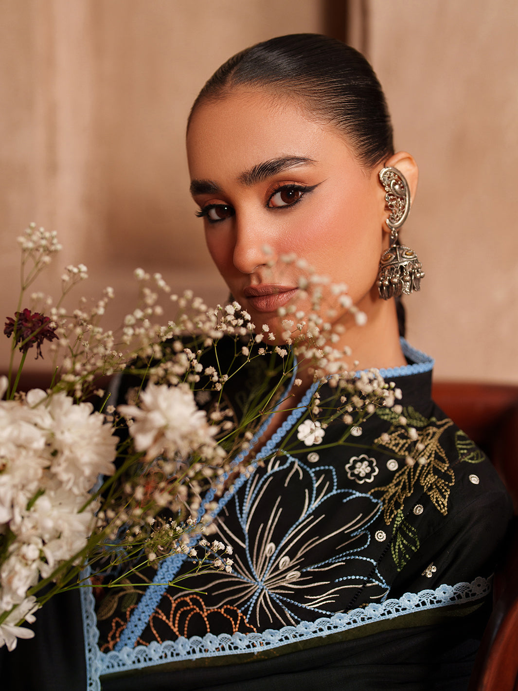 Binilyas | Suroor Eid Pret 26 | 244-A - Luxury Dress - available at Maria Faisal in UK and USA.