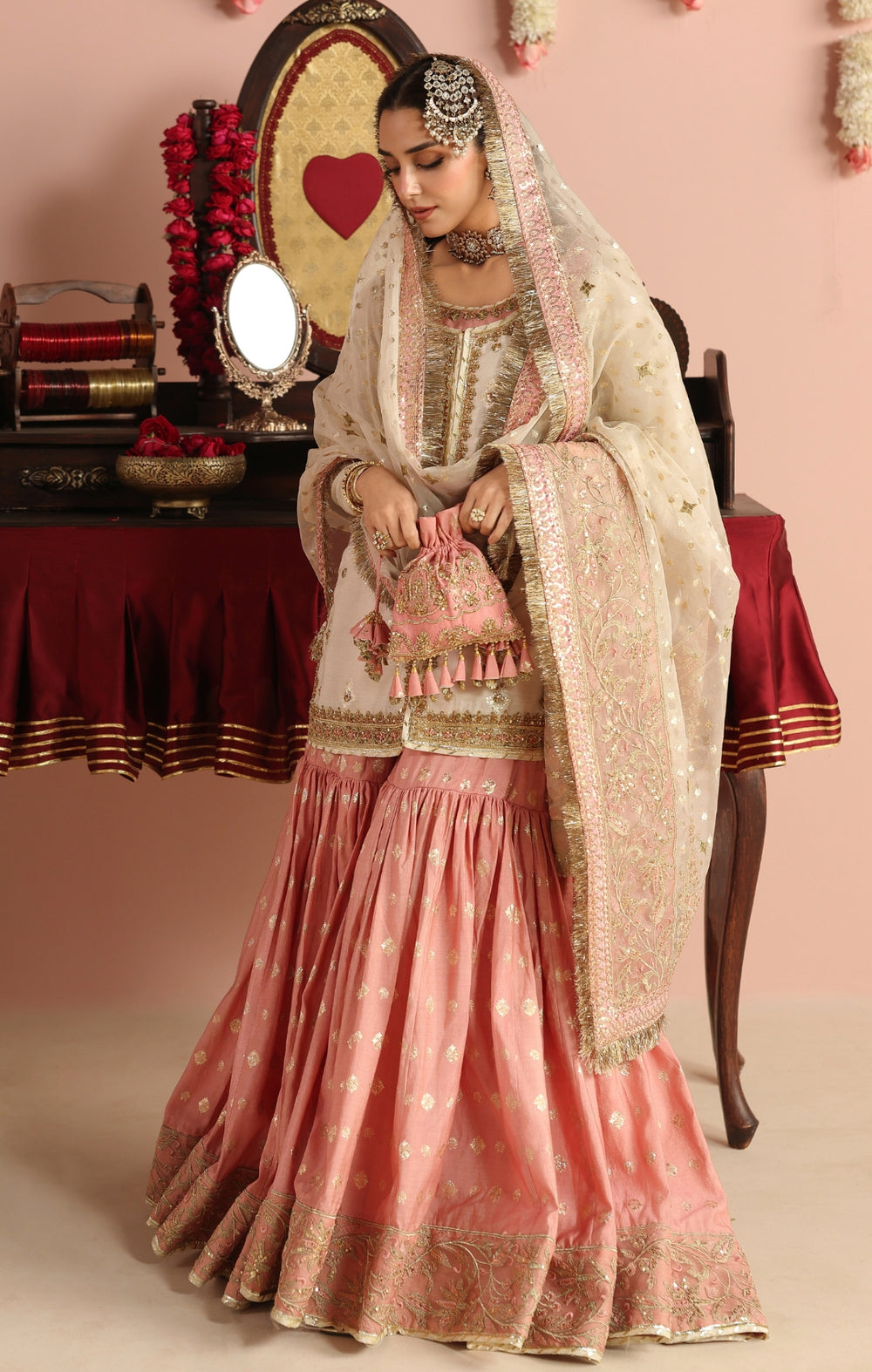Maya | Jahanara Festive Edit 26 | URSIYA - Formal Dress - available at Maria Faisal in UK and USA.