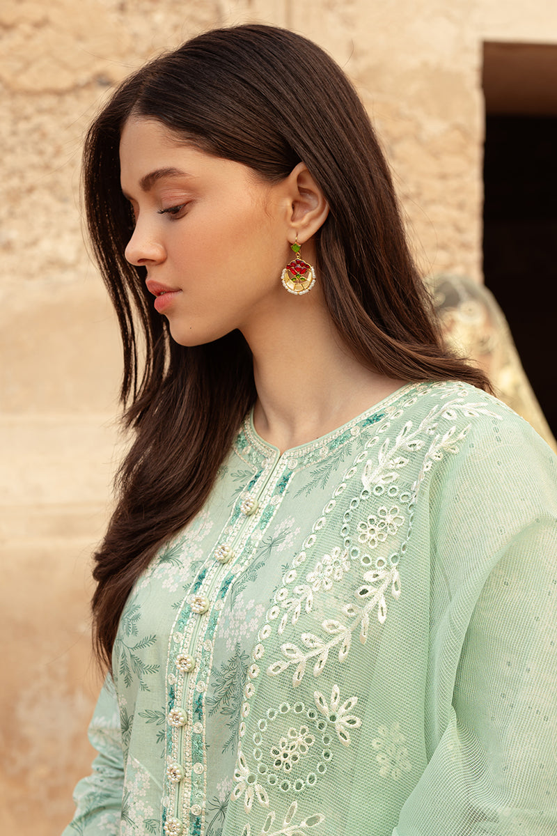 Cross Stitch | Premium Lawn 24 | ICE LILY - Ladies Clothes - Maria Faisal