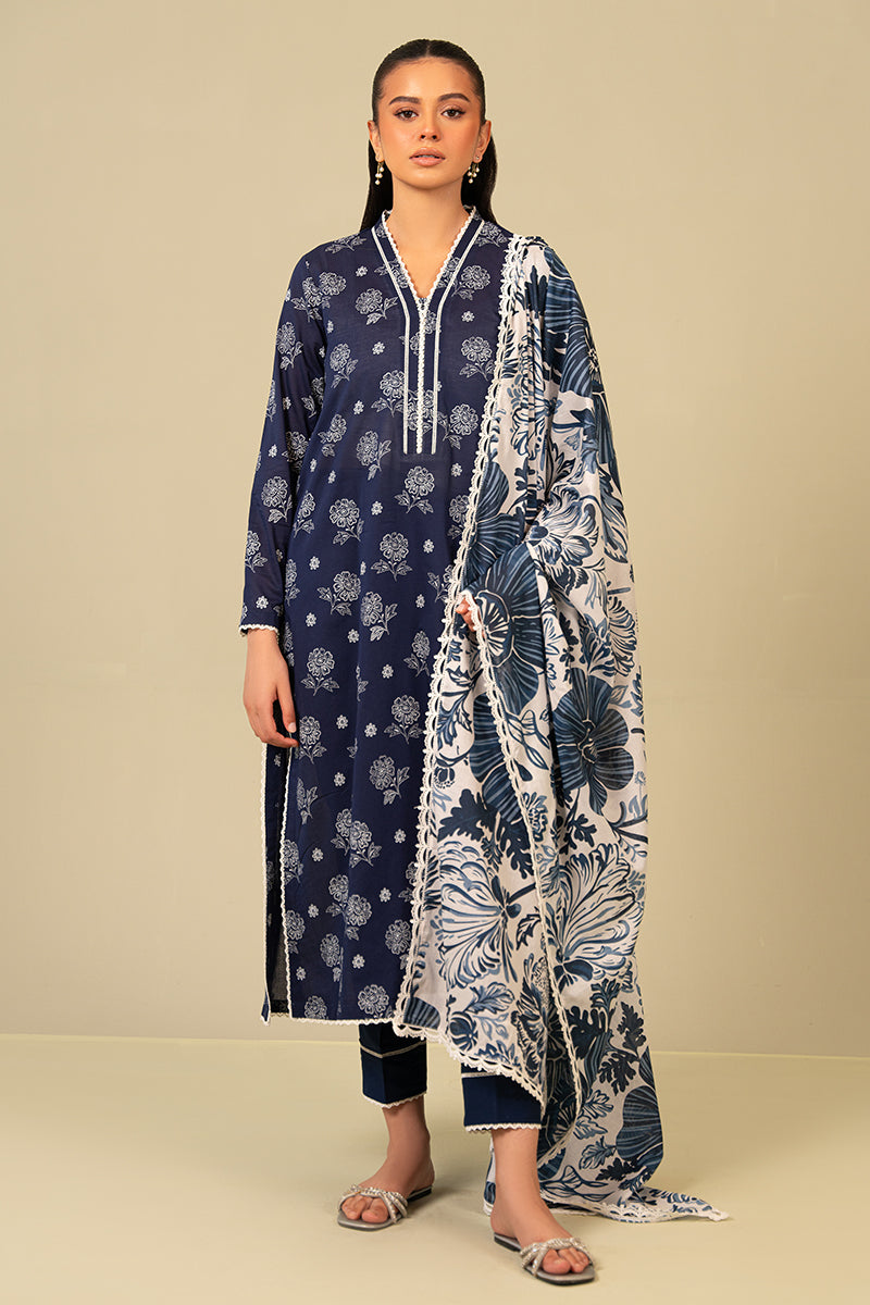 Cross Stitch | Daily Wear Lawn | CS-08 - Maria Faisal