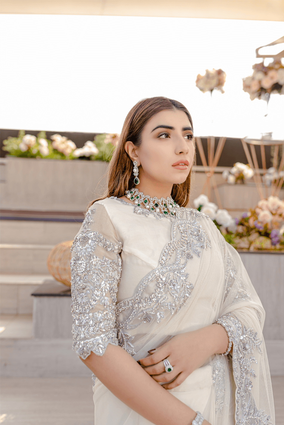 Ayesha and Usman | Celestial Night | Fleurine by Maria Faisal - Registered Vendor of : Ayesha and Usman - type : Ladies Clothes - 100% original wedding dresses