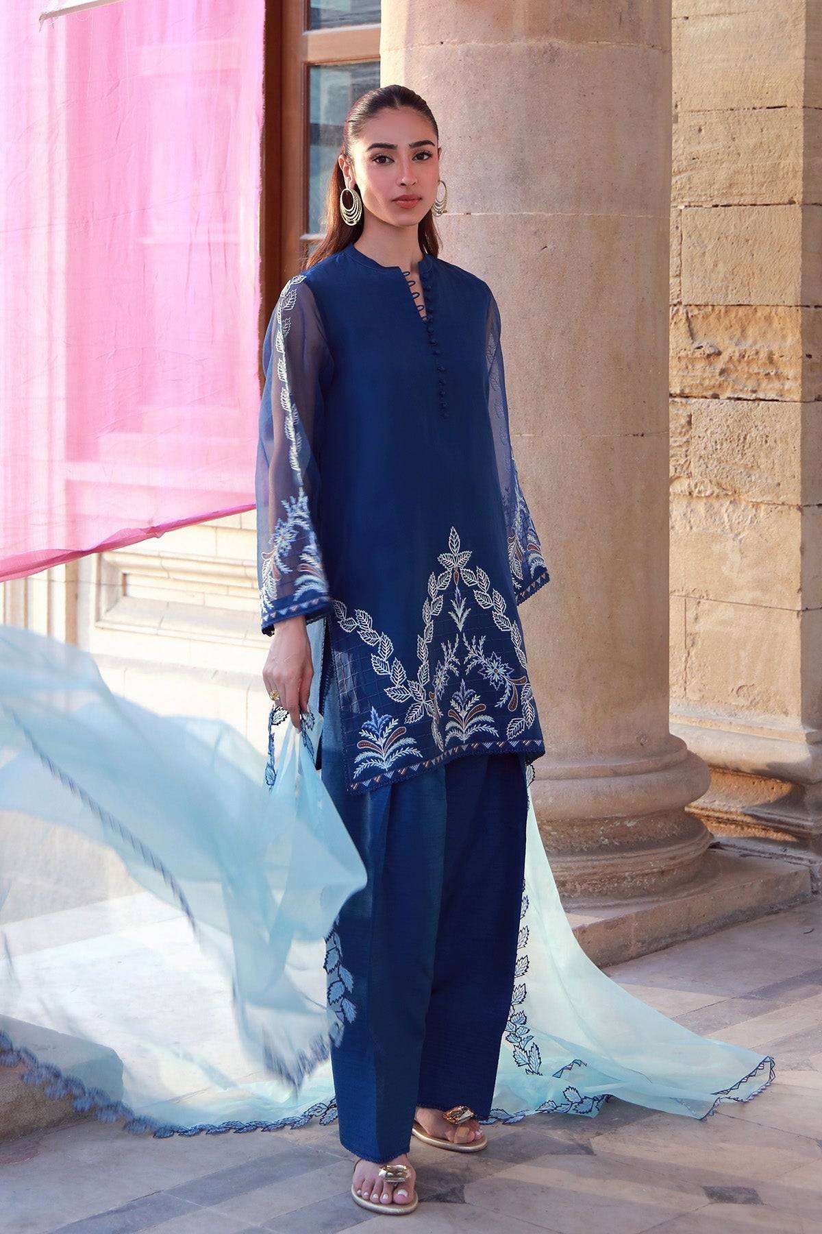 Sahar | Luxe Pret 25 | Aqua Dream by Maria Faisal - Registered Vendor of : Sahar - type : Ladies Clothes - 100% original wedding dresses