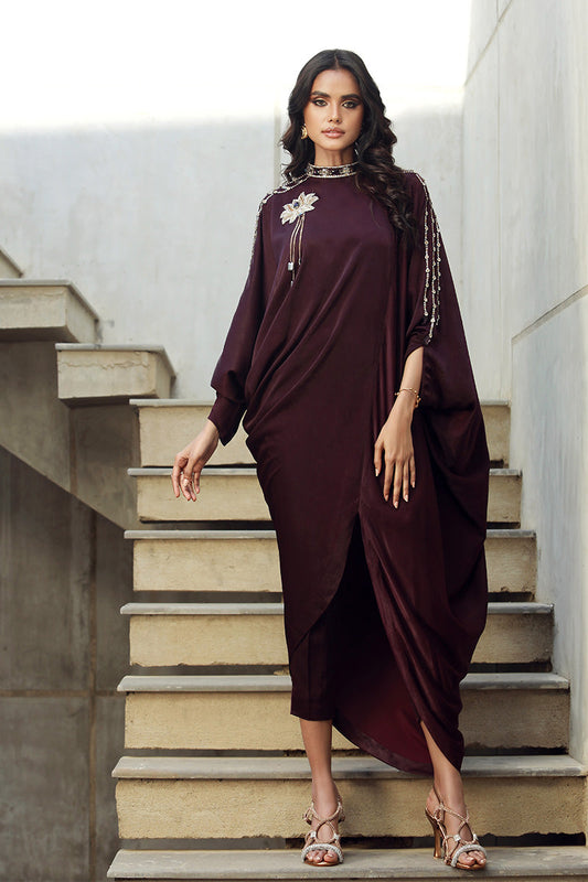 Wardha Saleem | Luxury Pret Fusion Wear | KHLOE (2PC) - Ladies Clothes