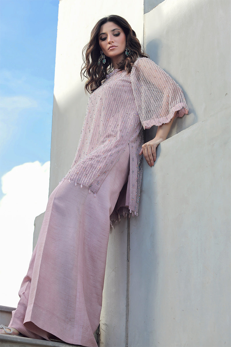 Wardha Saleem | Luxury Pret Fusion Wear | AVA (2PC) - Ladies Clothes