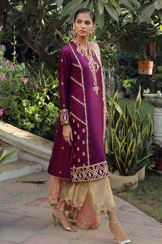Sana Abbas | Velvet Formals | SPINEL - Ladies Clothes - Maria Faisal