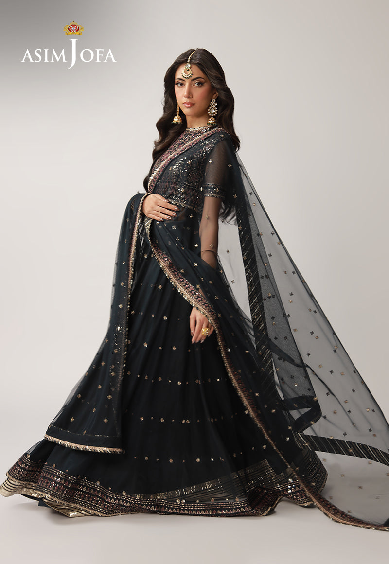 Asim Jofa | Layaan Festive Collection | AJULO-02 - Formal Dress - available at Maria Faisal in UK and USA.