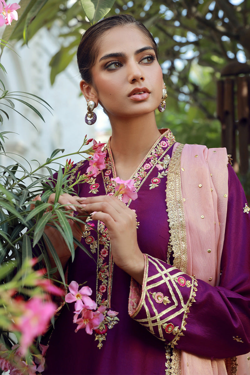 Sana Abbas | Velvet Formals | SPINEL - Ladies Clothes - Maria Faisal
