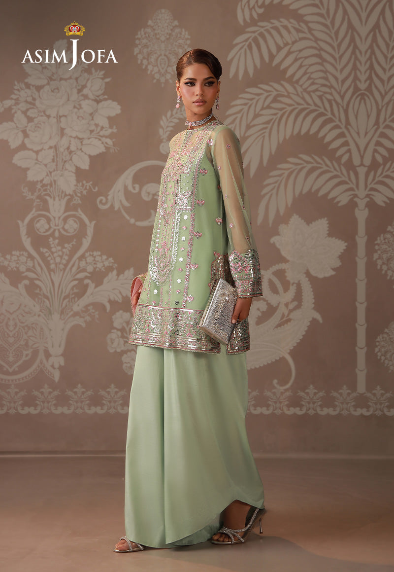 Asim Jofa | Zari Festive Collection | AJULD-10 - Formal Dress - available at Maria Faisal in UK and USA.