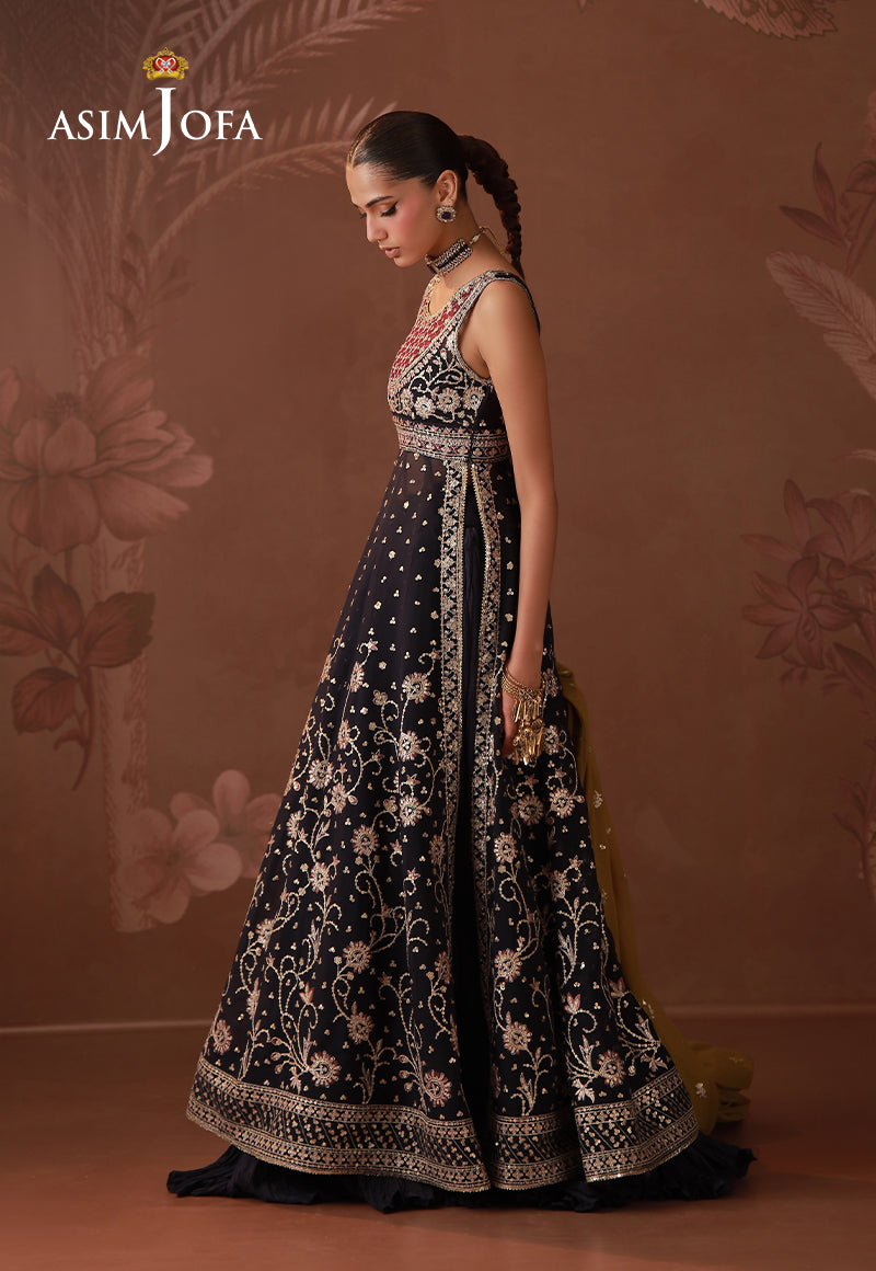Asim Jofa | Zari Festive Collection | AJULD-01 - Formal Dress - available at Maria Faisal in UK and USA.