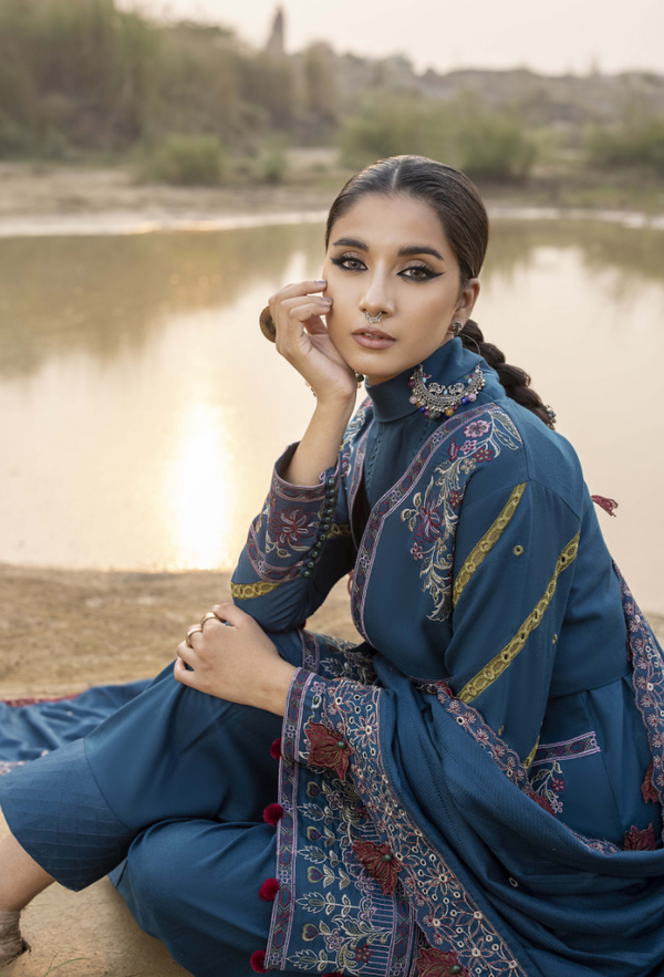 Humdum I Sierra Wool I Sierra-D03 - Ladies Clothes - Maria Faisal