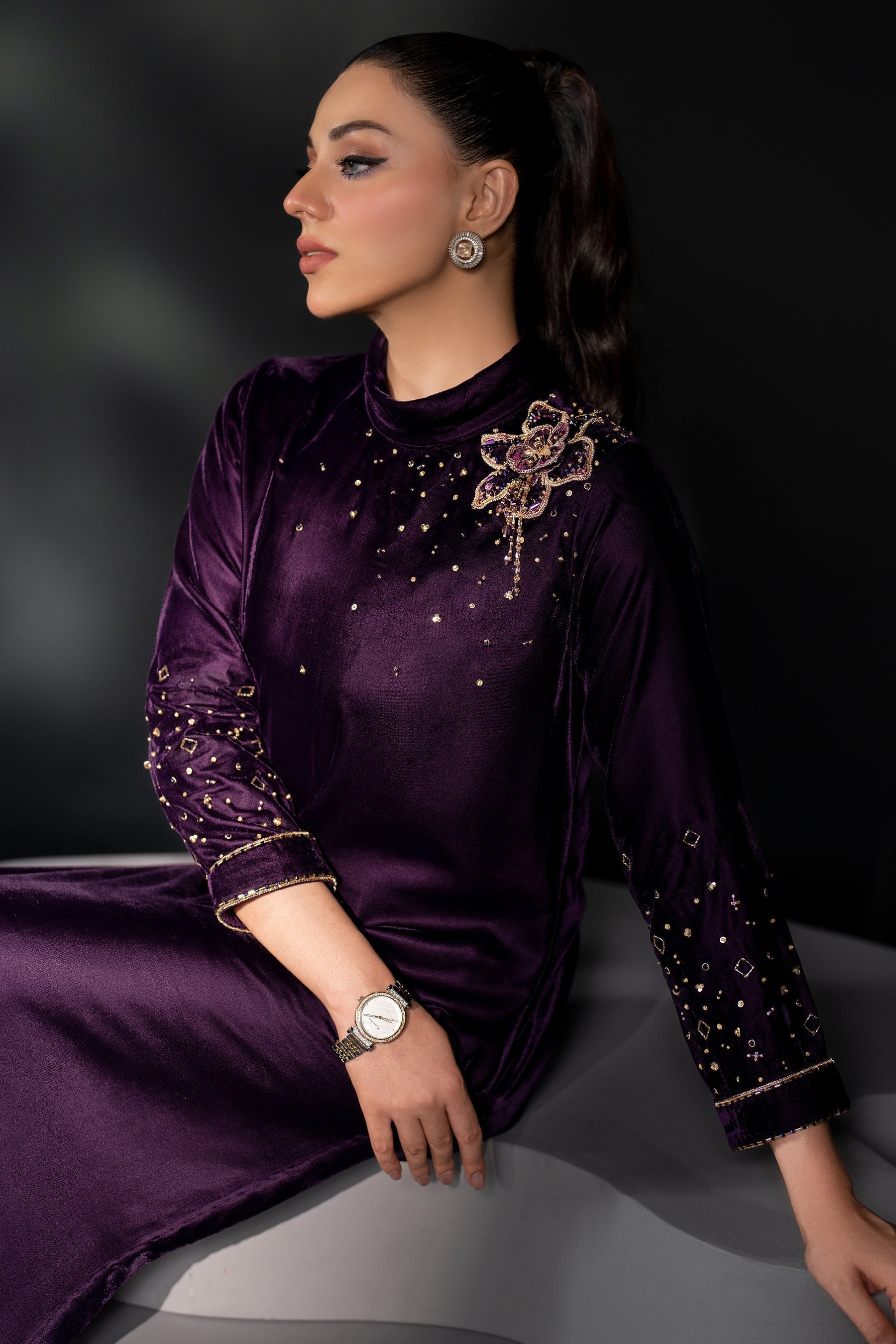 Naqshi | Makhmal 24 | BLAZE - Ladies Clothes - Maria Faisal