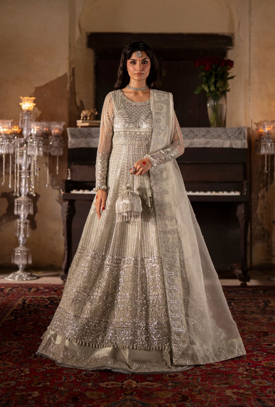 Ajr Couture | Dastan e Ishq | Roohi - Formal Dress - available at Maria Faisal in UK and USA.