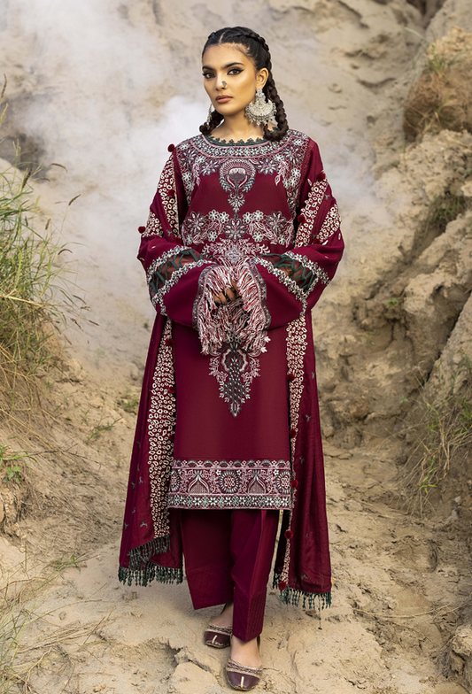 Humdum I Sierra Wool I Sierra-D05 - Ladies Clothes - Maria Faisal