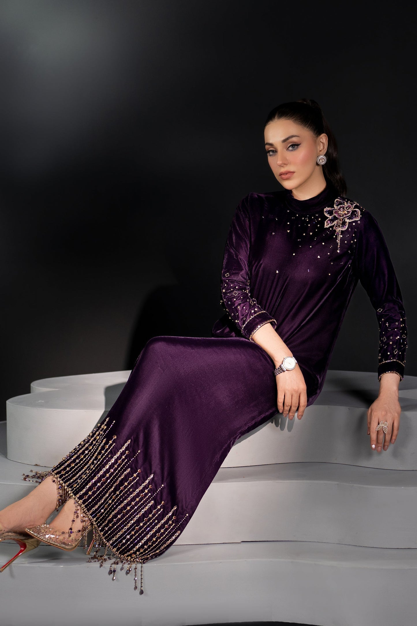 Naqshi | Makhmal 24 | BLAZE - Ladies Clothes - Maria Faisal