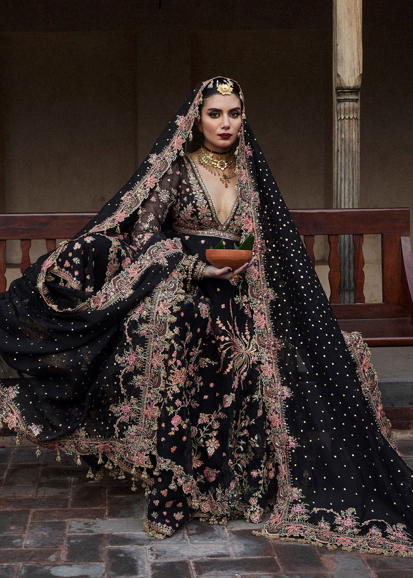 Hussain Rehar | Festive Formals 24 | Pathaar - Ladies Clothes - Maria Faisal