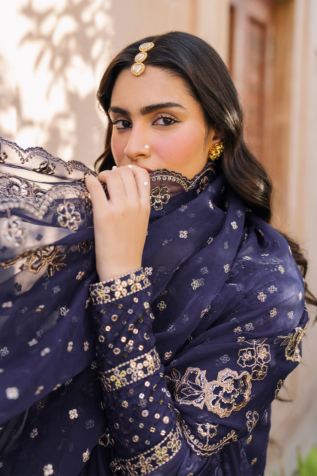 Iznik | Bandhani Formals | UE-325 - Ladies Clothes