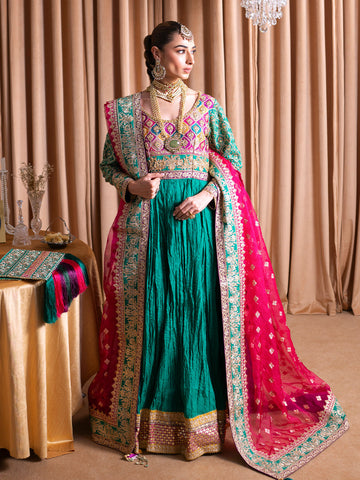 Faiza Faisal | Rema Wedding Formals 24 | Rumaisa - Designer Dress with Intricate embroidery and embellishments. Shop elegent wedding dress at Maria Faisal.