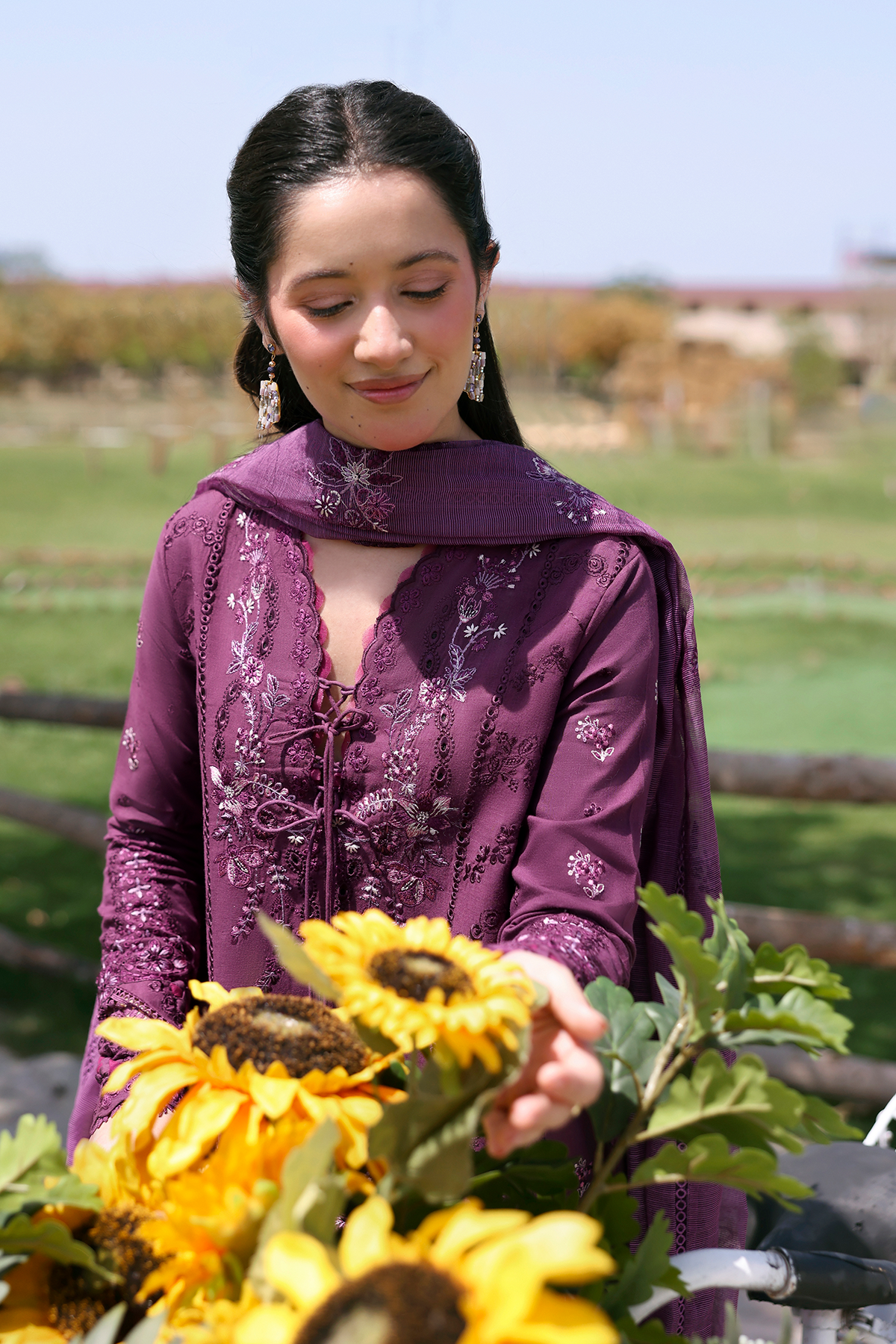 Zarposh | Summer Soiree |Orien - Luxury Dress - available at Maria Faisal in UK and USA.