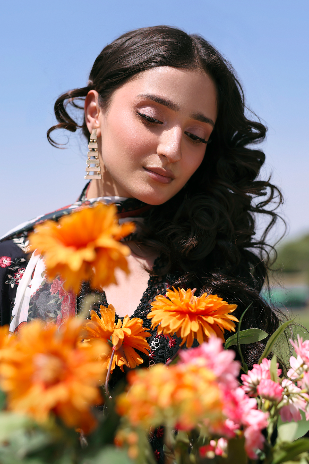 Zarposh | Summer Soiree | Osyra - Luxury Dress - available at Maria Faisal in UK and USA.