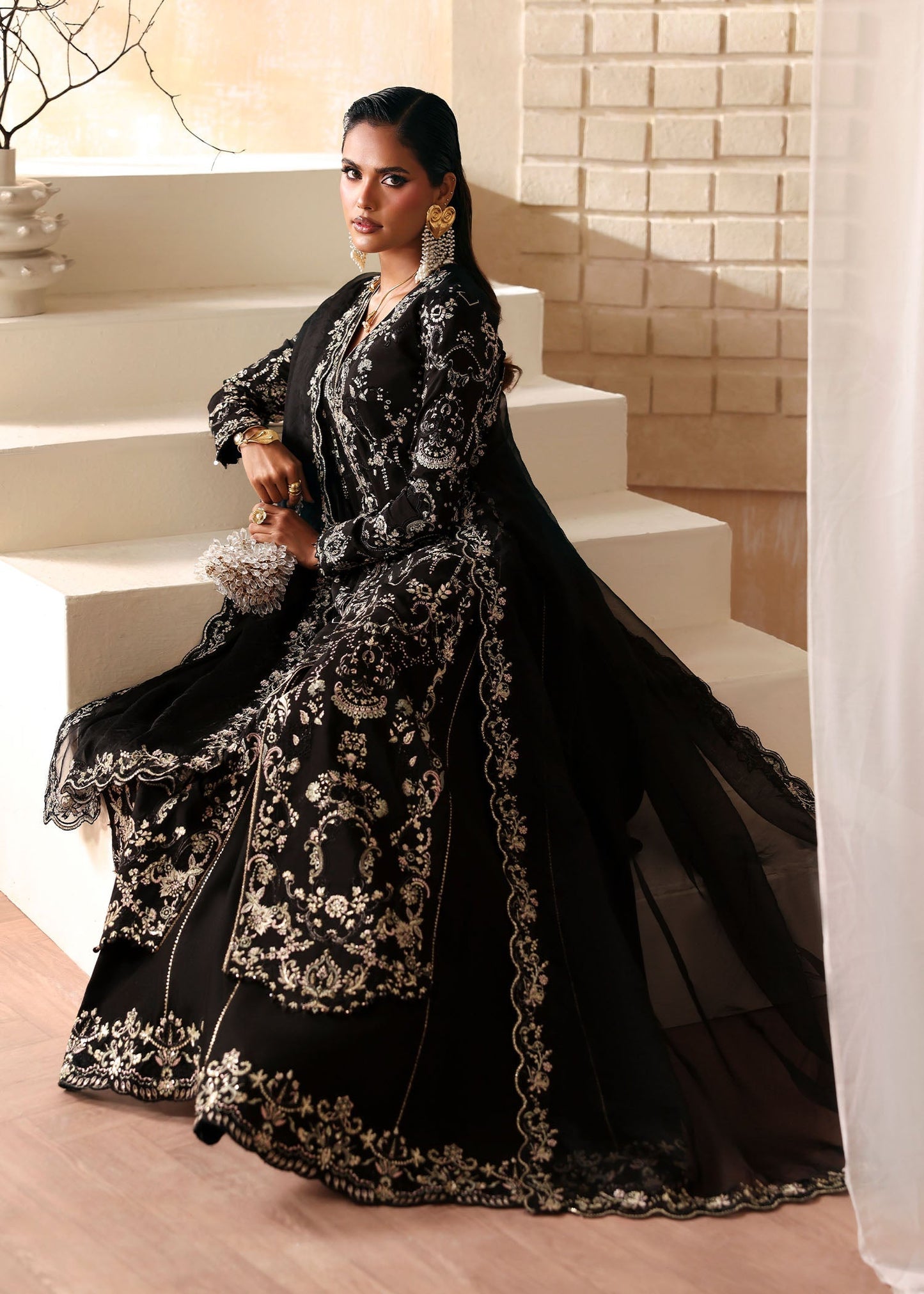 Kanwal Malik | Rea Luxury Pret 26 | Mahsa - Luxury Dress - available at Maria Faisal in UK and USA.