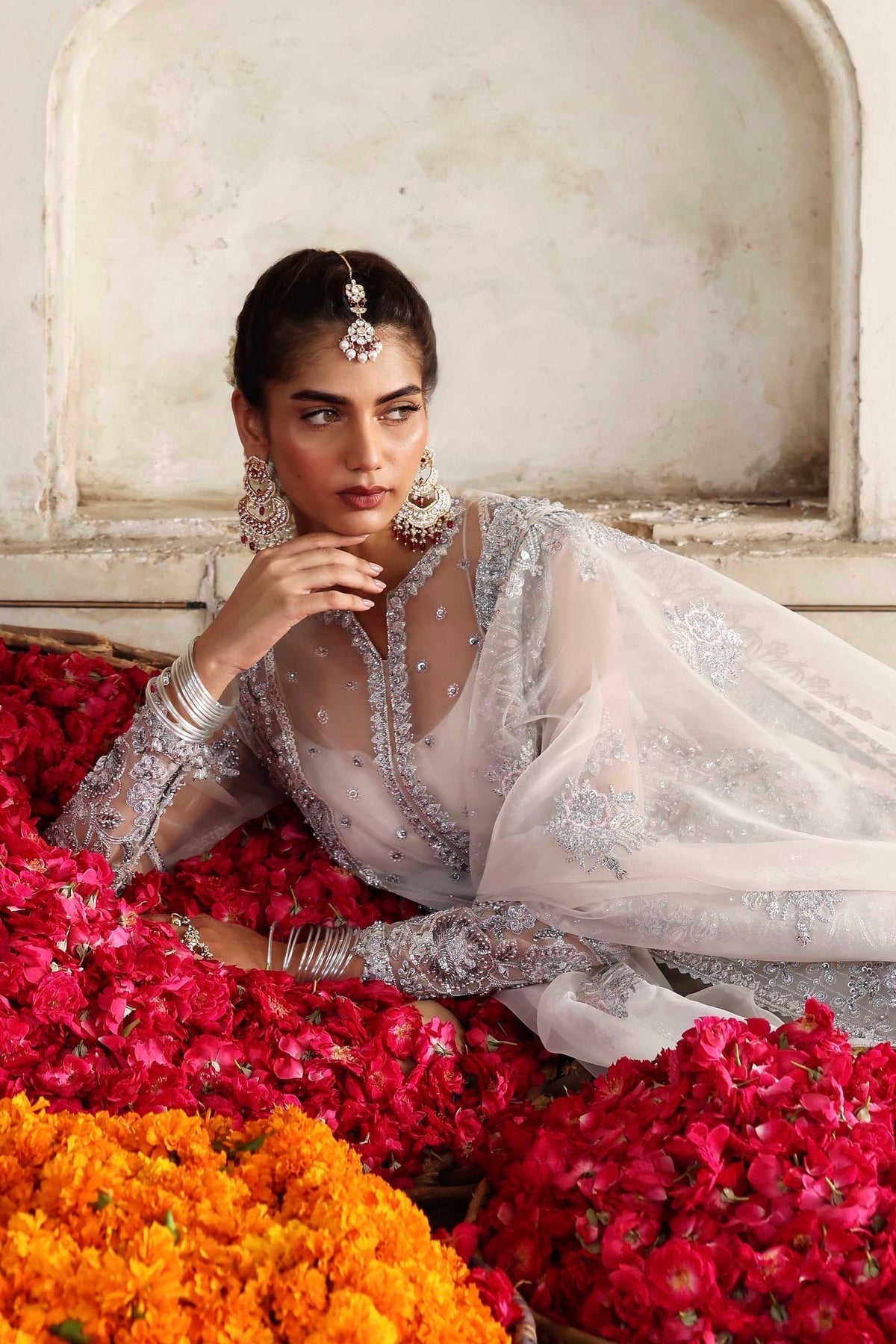 Akbar Aslam | Rang Mahal Formals | Safina - Formal Dress - available at Maria Faisal in UK and USA.