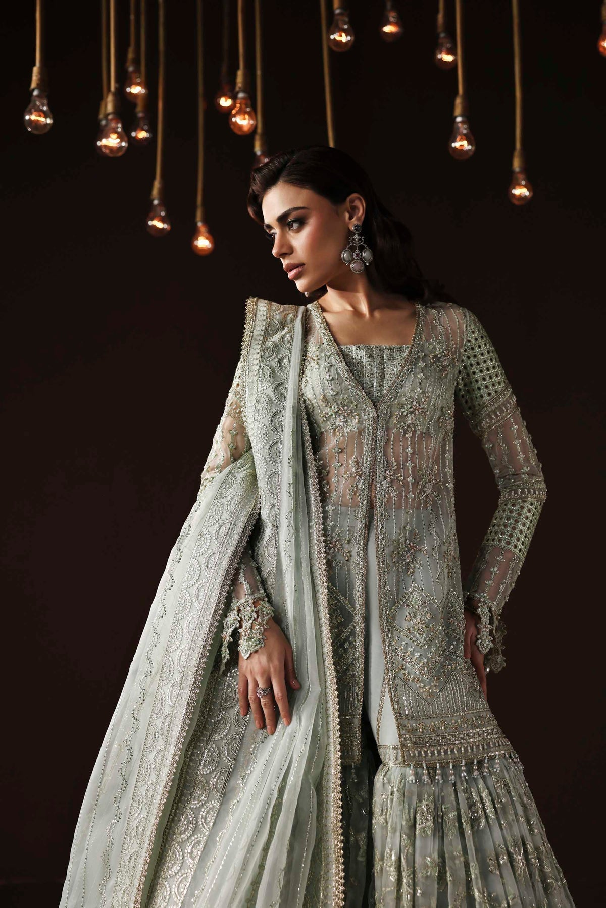 Akbar Aslam | Luxury Formals | Muse - Formal Dress - available at Maria Faisal in UK and USA.