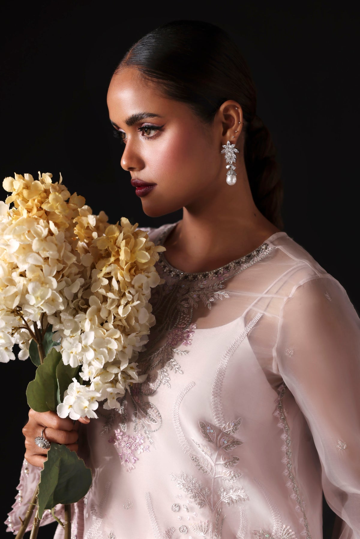 Akbar Aslam | Formal Pret |Dynara - Formal Dress - available at Maria Faisal in UK and USA.