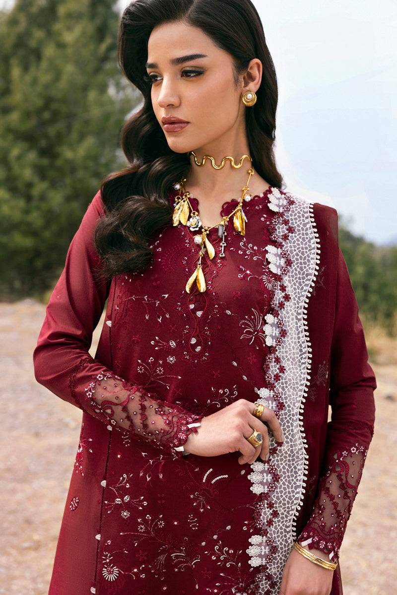 Qalamkar | Qlinekari Lawn | DC-06 Aila by Maria Faisal - Registered Vendor of : Qalamkar - type : Ladies Clothes - 100% original wedding dresses