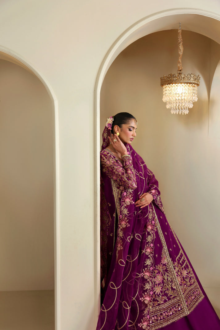 Inara | Ophelia Luxury Formal | AURORA - Formal Dress - available at Maria Faisal in UK and USA.