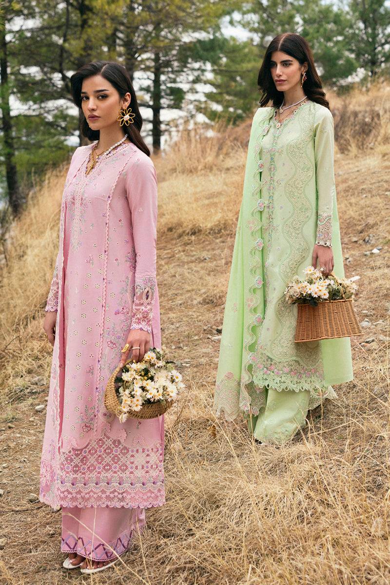 Qalamkar | Qlinekari Lawn | DC-02 Freja by Maria Faisal - Registered Vendor of : Qalamkar - type : Ladies Clothes - 100% original wedding dresses