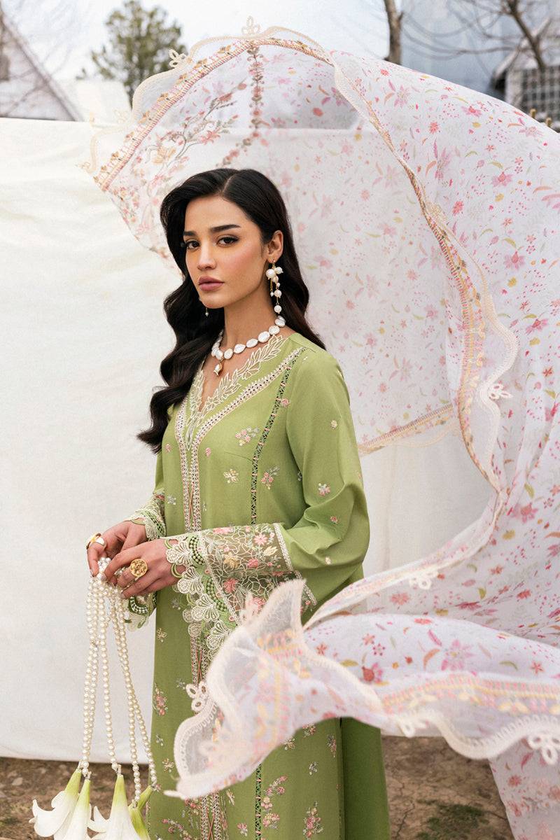 Qalamkar | Qlinekari Lawn | DC-01 Lovisa by Maria Faisal - Registered Vendor of : Qalamkar - type : Ladies Clothes - 100% original wedding dresses