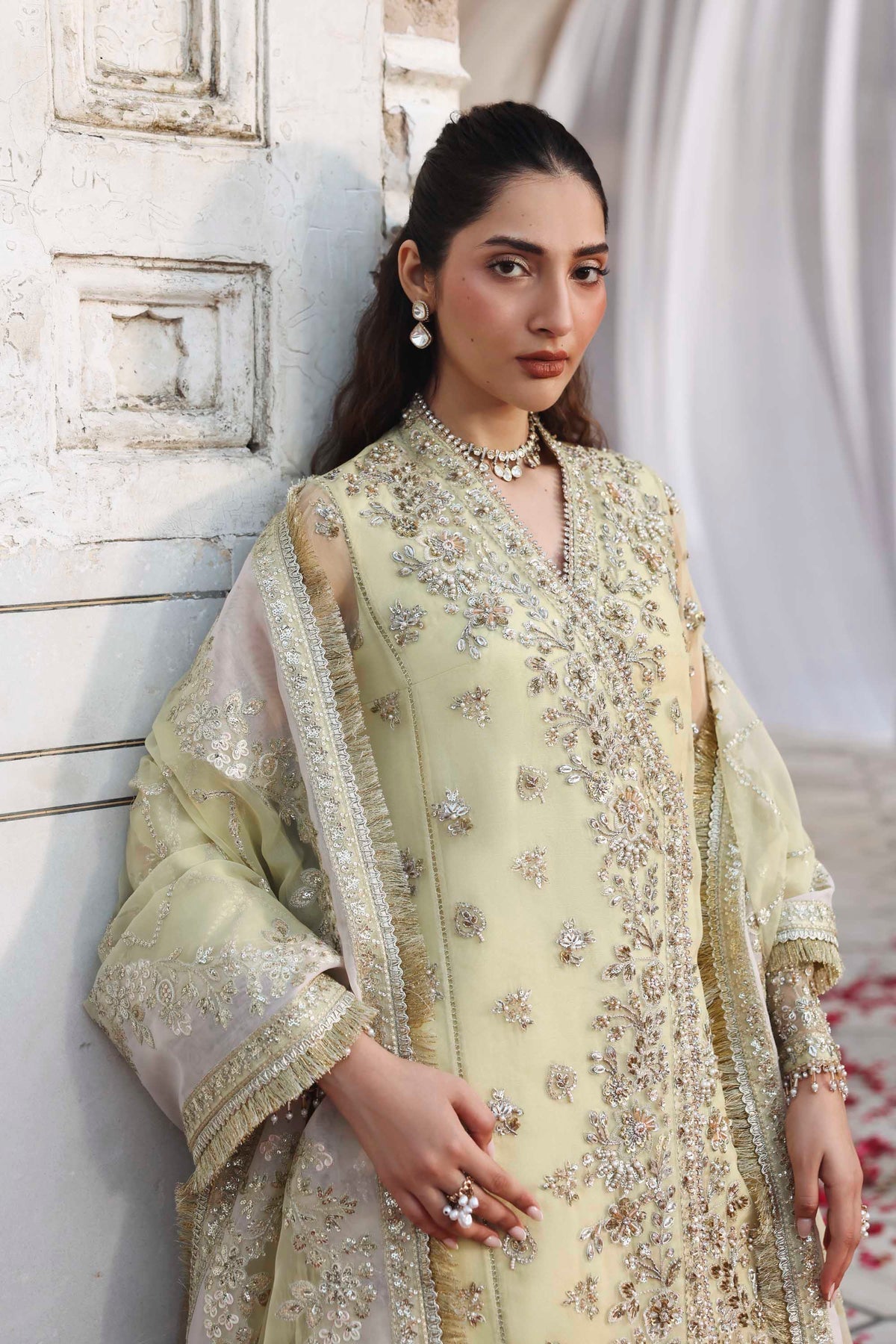Akbar Aslam | Rang Mahal Formals | Mehro - Formal Dress - available at Maria Faisal in UK and USA.