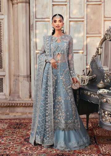 Akbar Aslam | Rajkumari Bridals | Shazmin - Designer Dress with Intricate embroidery and embellishments. Shop elegent wedding dress at Maria Faisal.