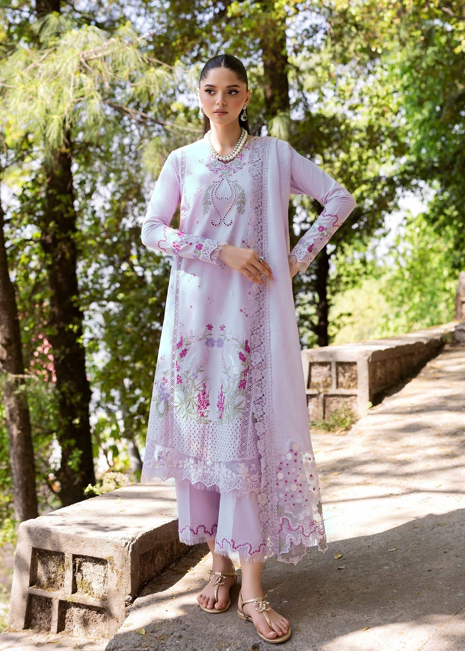 Saira Shakira | Bloom Lawn 25 | FAYE 7-A by Maria Faisal - Registered Vendor of : Saira Shakira - type : Ladies Clothes - 100% original wedding dresses