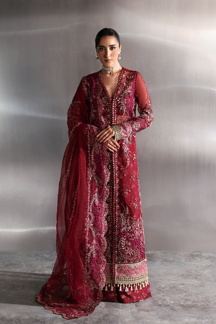 Zarposh | Seraphine Wedding Formals | GARNET - Wedding Dress - available at Maria Faisal in UK and USA.