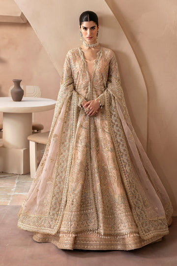 Emaan Adeel | Clay Couture | DYNASTIA - Designer Dress with Intricate embroidery and embellishments. Shop elegent wedding dress at Maria Faisal.
