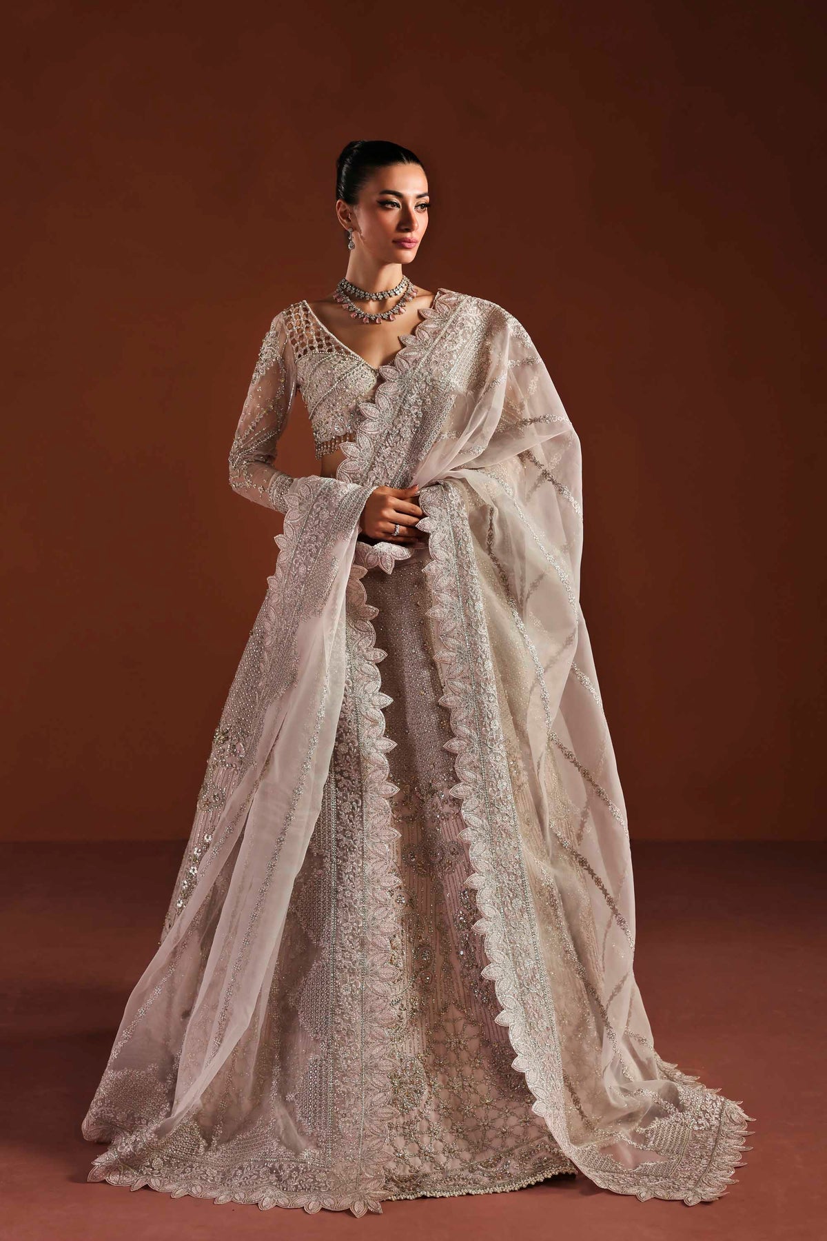 Akbar Aslam | Luxury Formals | Willow - Formal Dress - available at Maria Faisal in UK and USA.