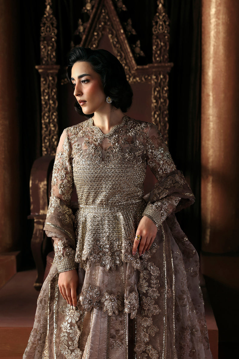 Afrozeh | La Fuchsia 26 | PRIESTESS - Formal Dress - available at Maria Faisal in UK and USA.