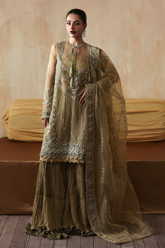Zarposh | Jahanara Wedding Formals | Zarqash - Wedding Dress - available at Maria Faisal in UK and USA.