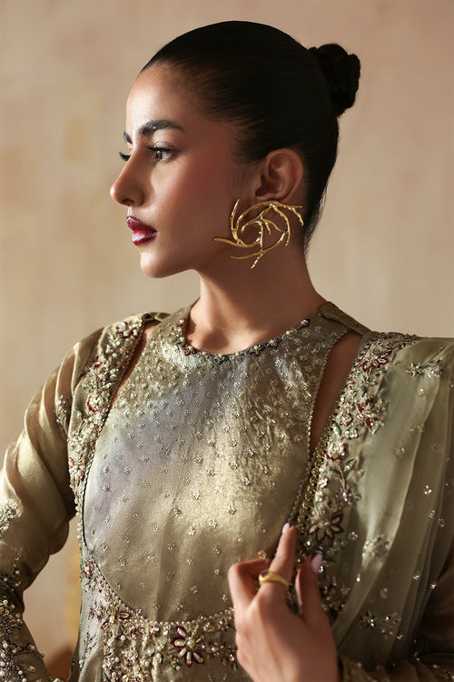 Zarposh | Jahanara Wedding Formals | Areezah - Wedding Dress - available at Maria Faisal in UK and USA.