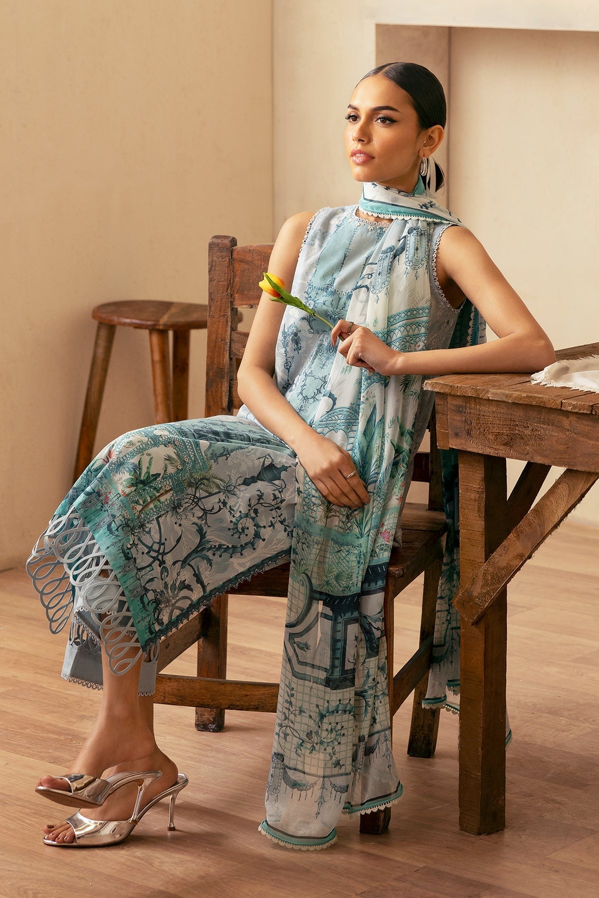 Sahar | Selene 25 | Silver Mist by Maria Faisal - Registered Vendor of : Sahar - type : Ladies Clothes - 100% original wedding dresses