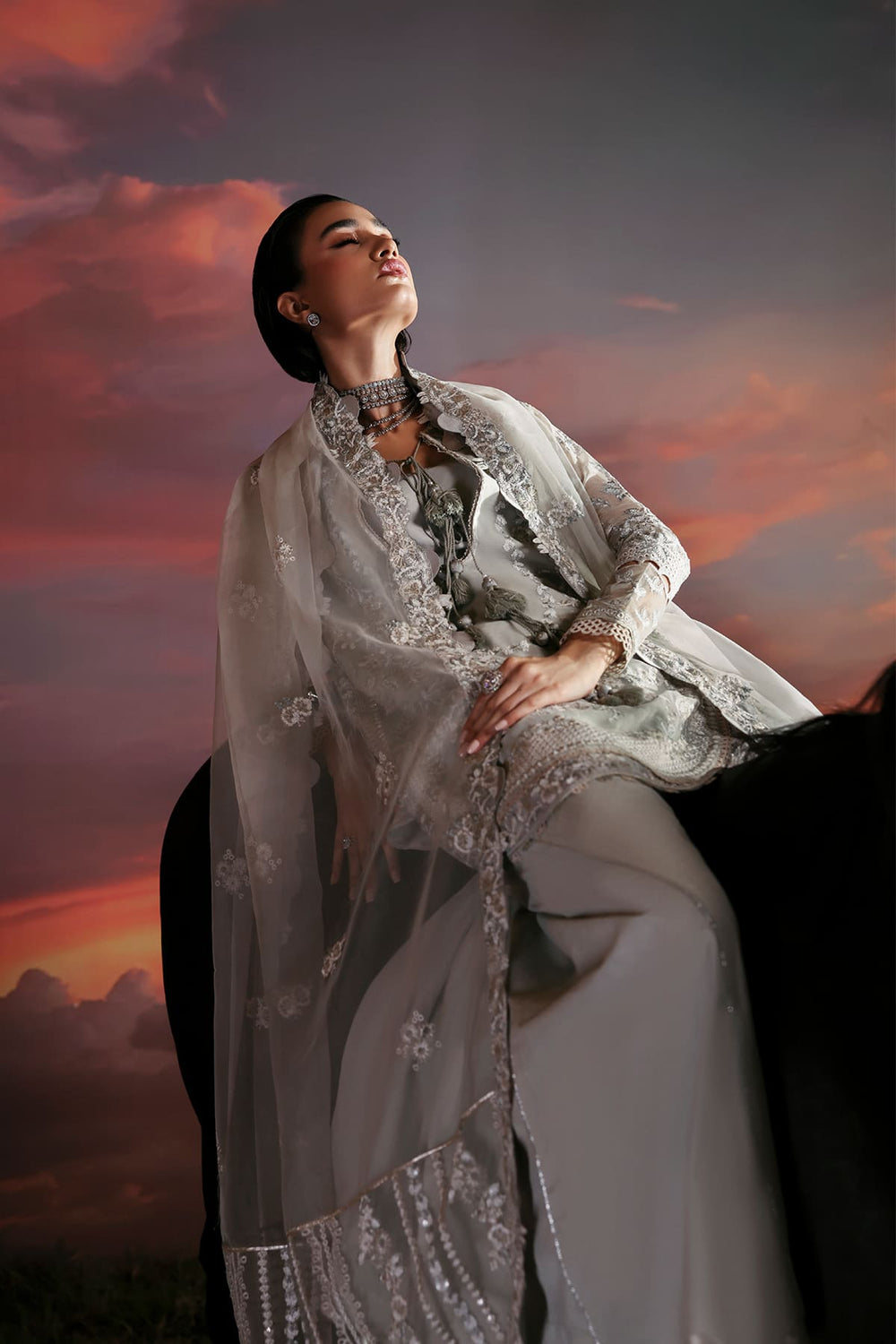 Zarposh | Moonlit Muse | Lumen - Ladies Clothes - Maria Faisal