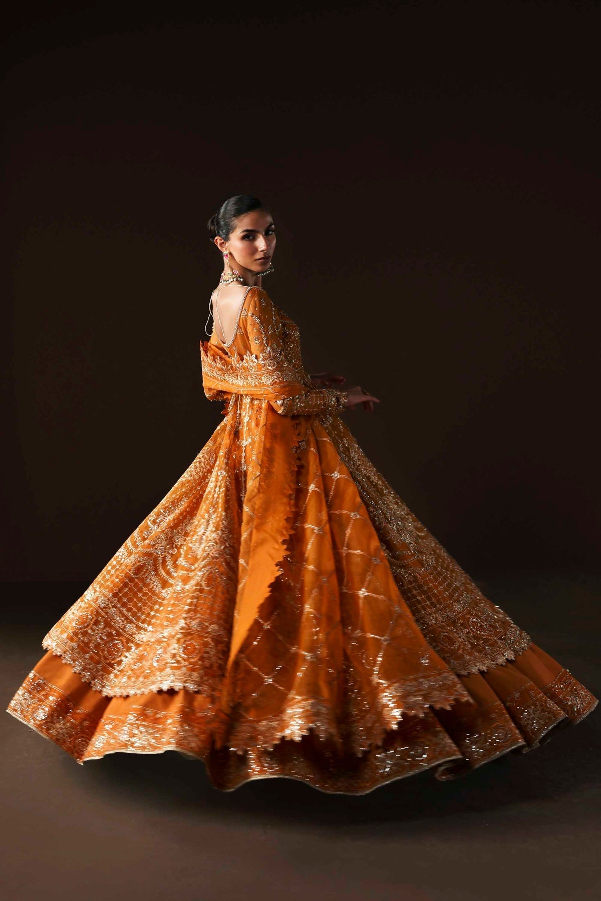 Akbar Aslam | Luxury Formals | Muselet - Formal Dress - available at Maria Faisal in UK and USA.