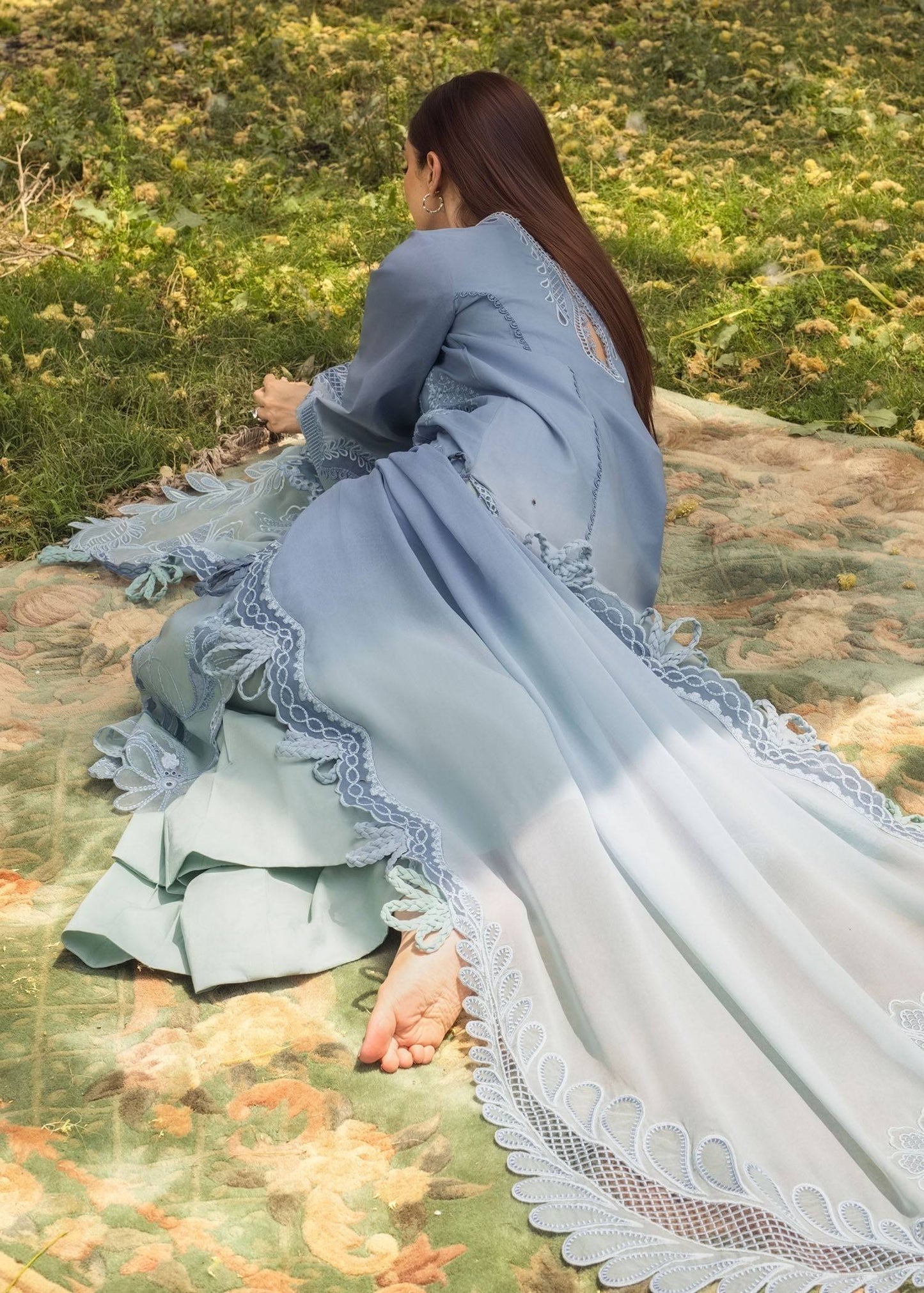 Crimson | Tasawar 25 | ALL THINGS OMBRE - D1 A by Maria Faisal - Registered Vendor of : Crimson - type : Ladies Clothes - 100% original wedding dresses