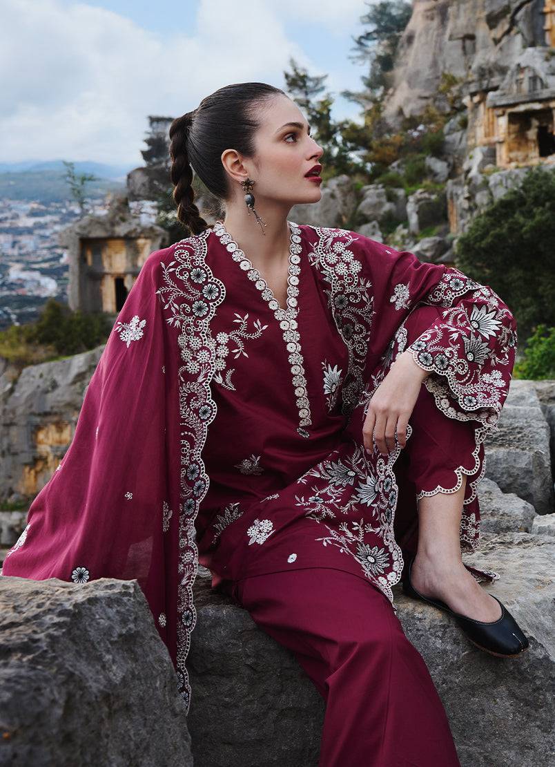 Image | Lawnkari 25 | Lilia by Maria Faisal - Registered Vendor of : Image - type : Ladies Clothes - 100% original wedding dresses