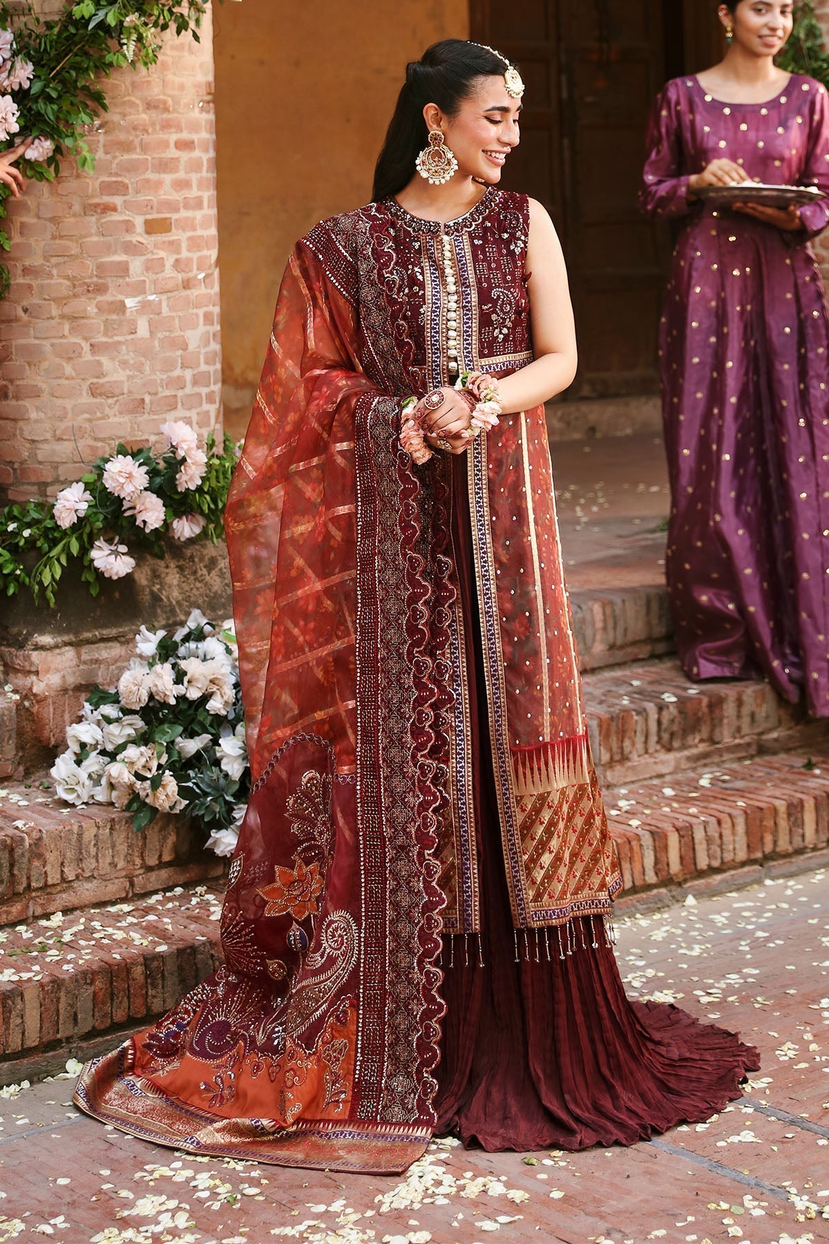 Nureh | Jhoomro Wedding Formals | NL-71 GEHNA - Wedding Dress - Maria Faisal