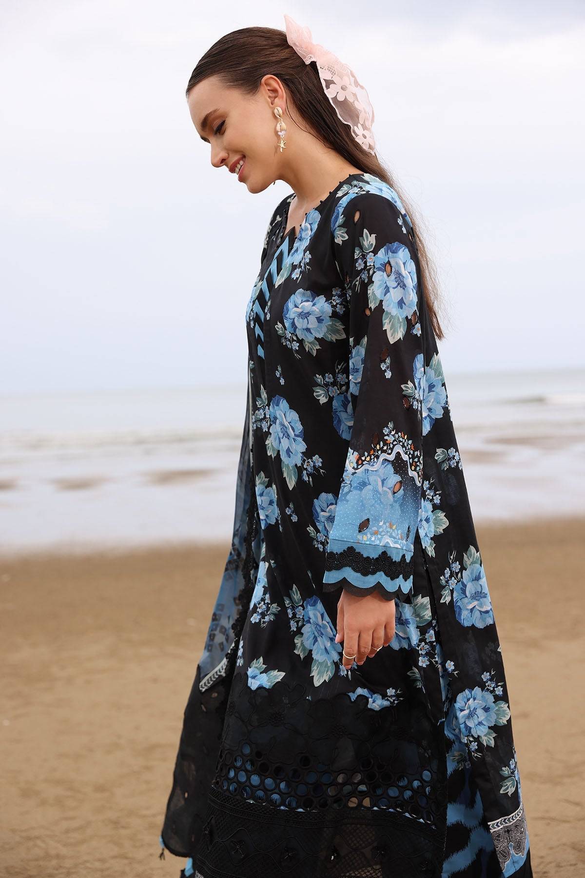 Nureh | Gardenia Embroidered Lawn 25 | NSG-171 by Maria Faisal - Registered Vendor of : Nureh - type : Ladies Clothes - 100% original wedding dresses